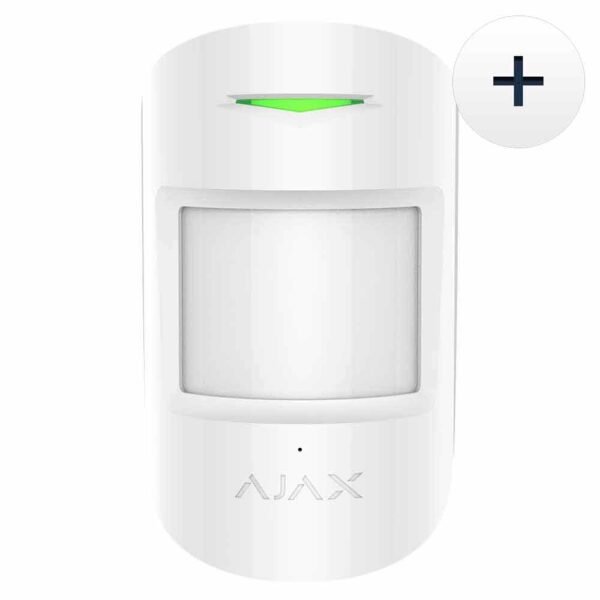 Ajax Motionprotect Plus - Rörelsedetektor med IR och microvågsavkänning
