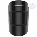 Ajax Motionprotect Plus svart - Rörelsedetektor med IR och microvågsavkänning