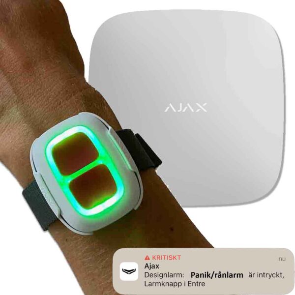 Trygghetslarm startpaket som larmar anhöriga