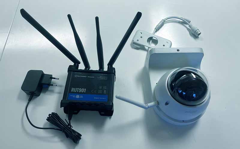 Bästa Stallkameran till häst - Wi-Fi med mobilt bredband