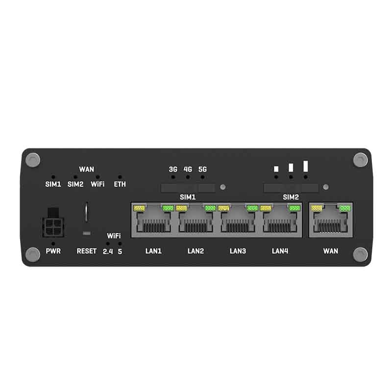 RUTX50 - 5G router med marknadens snabbaste och mest prisvärda uppkoppling och dubbla SIM-kortsplatser