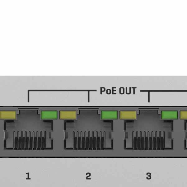 Teltonika TSW100 - PoE switch 4 portar
